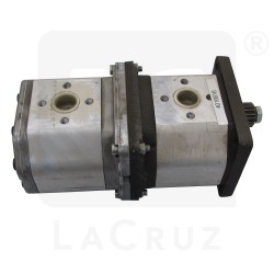 4016616 - Pompa idraulica doppia GR3 26.4/26.4CC D